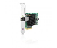 Адаптер HP 81E 8Gb 1-port PCIe Fibre Channel Host Bus Adapter (AJ762B)